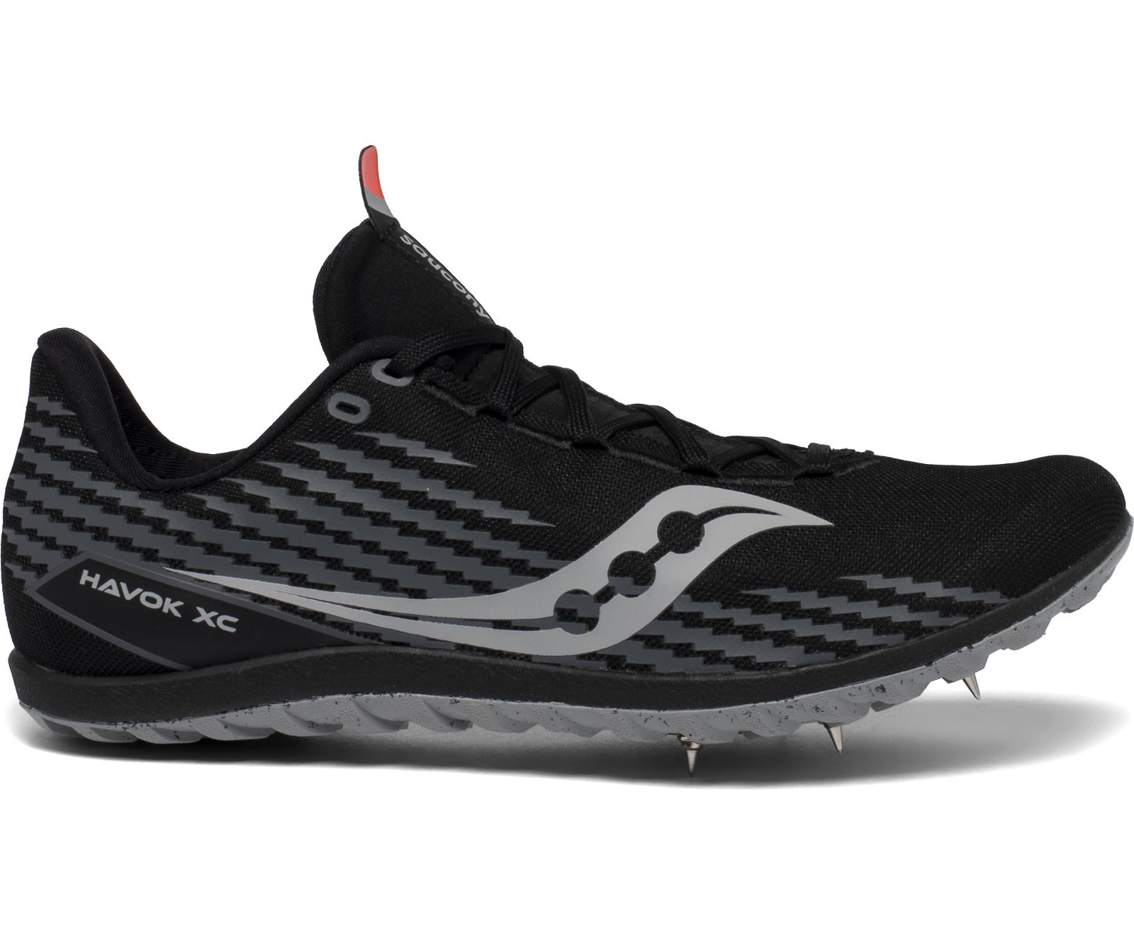 Men\'s Saucony Havok Xc 3 Flat Running Shoes Black | Singapore 506SGLO